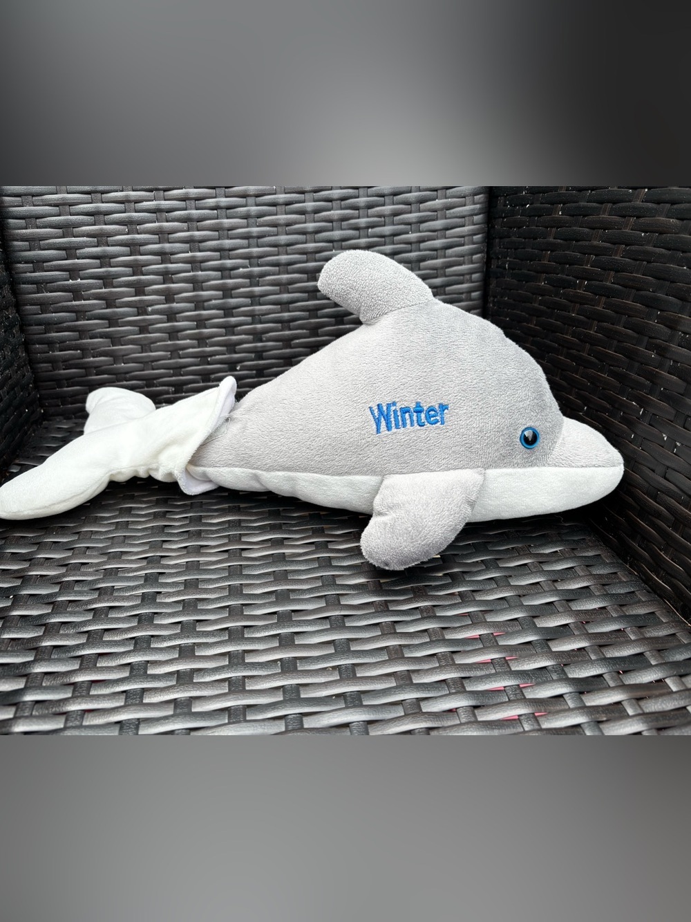 Clearwater Marine Aquarium Winter The Dolphin Plush 16” with Detachable Tail